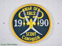Click to enlarge 1990 War of 1812 Scout Campaign